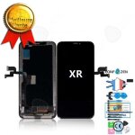 Kit complet de cran lcd complet pour iphone xr - glass de 61 pouces vous pouvez chaner lcran vous meme ...