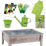 Kit complet de jardinage pour enfant - marque - modle - mixte - 4 ans - enfant - vert