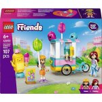 Kit de construction - lego friends - 42692 - stand de glace et ballons - 2 personnages (liann paisley) ...