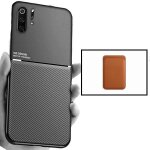 Kit coque magnetic lux + magentic wallet marron - huawei p30 pro new edition Kit coque magnetic lux + magentic wallet marron - huawei p30 pro new edition
