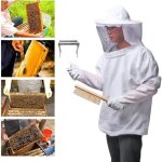 Kit de costume apiculture ensemble doutils apiculteur manches longues avec brosse et gants Kit de costume apiculture ensemble doutils apiculteur manches longues avec brosse et gants