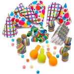 Kit cotillons pour 10 personnes - modle alatoire - fte chapeau sarbacane - 288