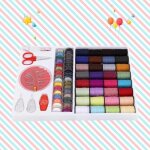 Kit de couture outils fils machine � coudre ciseaux filetage + ruban � mesurer + vari�t� aiguilles �pingles ...