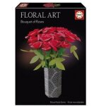 Kit cratif - educa - floral art bouquet de roses - cration de roses en papier sans colle - ds 14 ans ...