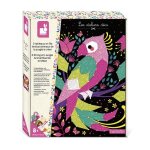 Kit cratif - coffret 2 tableaux fils tendus animaux de la jungle  crer