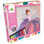 Kit cr�atif pastels secs - sycomore - artissimo - danseuses - d�s 7 ans
