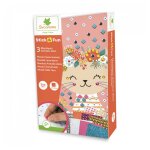 Kit cr�atif - sycomore - 3 mini mosa�ques animaux doux - multicolore - a partir de 5 ans - enfant