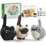 Kit crochet - crochet tricot - kit crochet debutant complet - tutoriels vid�o - marqueurs de mailles ...