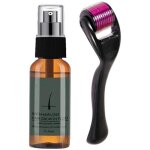 Kit de croissance de barbe de homme huile barbe homme pousse rapide dermaroller barbe beard roller rouleau ...