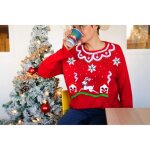 Kit de customisation de mon pull de nol (243 pices) moche enfants adultes