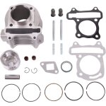 Kit de cylindre performance big bore gy6 80cc 47mm remplacement pour 139qmb quad scooter cyclomoteur ...