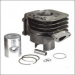 Kit cylindre piston fonte axe clips segments scooter booster yamaha 50 bws