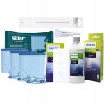 Kit daccessoires pour machines � caf� philips saeco: 3 filtres sillar r�f�rences ca6903 / 00 un d�tartrant ...