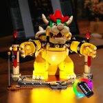 Kit d�clairage led brickbling pour lego 71411 super mario the mighty bowser - t�l�command�