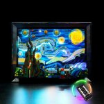 Kit d�clairage led brickbling pour lego starry night 21333 - t�l�commande diy