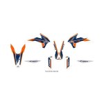 Kit d�co - ktm - diamond light 2015 - orange - kit d�co complet - r�sistant aux agressions
