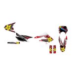 Kit dco moto cross derbi x - treme 50 star rouge 2010  2017