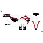 Kit deco moto cross rieju mrt 50 ike rouge