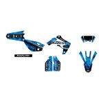 Kit deco motocross adaptable rieju mrt 50 de 2009  2021 wix bleu