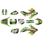 Kit dco plastiques - probike - crf50 - vert - pour dirt bike - carnage