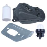 Kit de dflecteur de silencieux silencieux pour husqvarna 550 xp 545 pices dchappement de trononneuse ...