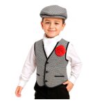 Kit de d�guisement enfant - chulapo - multicolore - d�s 6 mois - comprend gilet fleur mouchoir chapeau ...