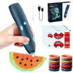 Kit de d�marrage pour stylo 3d - stylo 3d sans fil - 10 tablettes graphiques dentr�e de gamme - autonomie ...