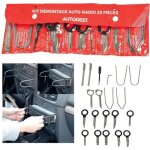 Kit dmontage autoradio toutes marques