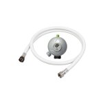 Kit d�tendeur et flexible butane - rousseau - d�tendeur 28 - 30 mbar - d�bit 13 kg / h - flexible � visser ...