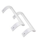Kit de deux poignées de porte de réfrigérateur adaptables beko saivod 4321270300 2pt - 163 Kit de deux poignées de porte de réfrigérateur adaptables beko saivod 4321270300 2pt - 163