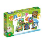 Kit dimages  colorier - alexander toys - sandy sand painting big box - enfant - garon / fille