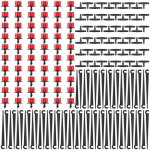 Kit dirrigation goutte � goutte - pzcc - 180 pi�ces - 60 embouts r�glables - 60 connecteurs en t - 60 ...