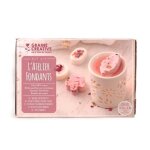 Kit diy - latelier fondant � bougies fleuries