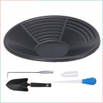Kit dorpaillage pour d�butants �quipement de prospection dor portable avec flacon de pelle � tamis et ...