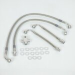 Kit durite de frein avant avia pour moto bmw r 1150 r 2002 � 2006 sans abs neuf