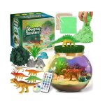Kit ducatif - les arts et lartisanat - terrarium de dinosaures - lumineux - tlcommande - 3 ans et ...