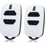 Kit �metteur portable pour porte de garage (2 pi�ces) - 43392 mhz - compatible avec dea gti2 / 4 gt2 ...