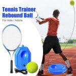 Kit dentranement de tennis - balle rebondissante avec corde - lger et portable - pour enfants adultes ...