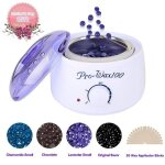 Kit depilation  la cire appareil chauffe cire / pilation pro  domicile - cire pilatoire doux