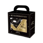 Kit de f�te 10 personnes cotillons bonne ann�e noir