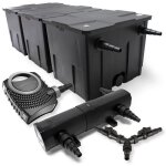 Sunsun kit complet: cbf - 350c filtre de bassin jusqu� 90000 l biologique neo10000 supereco pompe de ...