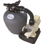 Kit de filtration - poolstyle - 6m3 / h - filtre  sable - platine - vanne 4 voies