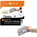 Filtres anti graisse et anti odeur  decouper pour friteuse a94129 pour friteuse