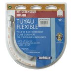 Kit flexible butane + d�tendeur - addax - manugaz - 15 m - dur�e 10 ans - nf d36 - 112