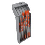 Kit de forets haute résistance pour perceuse - multi matériaux - coffret 8 pcs : Ø 3 - 4 - 5 - 6 - 7 ... Kit de forets haute résistance pour perceuse - multi matériaux - coffret 8 pcs : Ø 3 - 4 - 5 - 6 - 7 ...