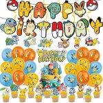 Kit de fournitures de fête danniversaire pour enfants comprend des bannières des ballons des hélicoïdal ... Kit de fournitures de fête danniversaire pour enfants comprend des bannières des ballons des hélicoïdal ...