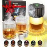 Kit de fumoir � whisky cadeau homme ? mod�le ancienne boisson ? anniversaire + f�te des p�res ? 2 verres ...
