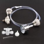 Kit de générateur de co2 aquarium bricolage avec pression dessence air flow ajustement vavle eau plante ... Kit de générateur de co2 aquarium bricolage avec pression dessence air flow ajustement vavle eau plante ...
