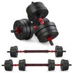Kit halt�res musculationteeno20 kgcomprend des kettlebellsdes halt�resdes barres et des supports pour ...