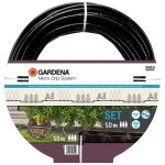 Kit dinitiation - gardena - 50 m de tuyau  goutteurs incorpors et bouchon fin de ligne